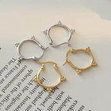 925 Sterling Silver Hoop Earrings for Women Girls Hypoallergenic Jewelry