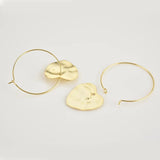 925 Silver Heart Hoop Piercing Pendant Love Women Wedding Party Jewels