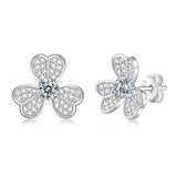 LAYA 1ct Moissanite Stud Earrings 925 Sterling Silver