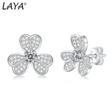 LAYA 1ct Moissanite Stud Earrings 925 Sterling Silver
