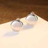 Solid Silver Stud Earrings for Women 925 Sterling Silver SE-387