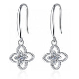Diamond Test Moissanite Earrings 925 Silver 0.08ct
