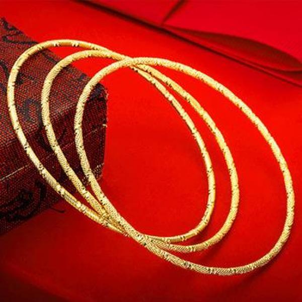 European Woman Party Bohemia Slim 18KT Bangles BE47