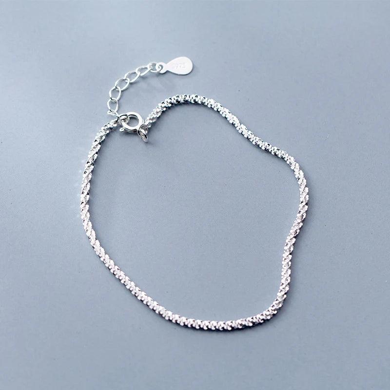 925 Sterling Silver Women's Bracelet Fine Jewelry