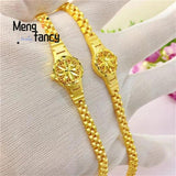 24K Plated Bracelet Watch Vietnam Sand Jewelry Sets Women Accessorie