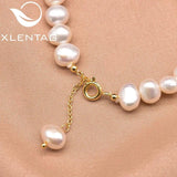 Xlentag Pearl Chain Bracelet Retro Jewelry Gift GB0967