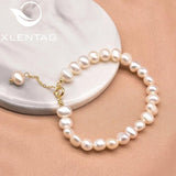 Xlentag Pearl Chain Bracelet Retro Jewelry Gift GB0967