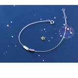 Women's Silver 925 Letter Bracelets - Real Fine Jewelry 