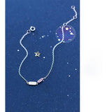Women's Silver 925 Letter Bracelets - Real Fine Jewelry 