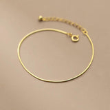 925 Silver Snake Chain Bracelet for Women