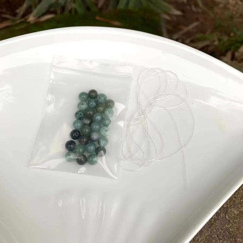 Natural Burma Jade Bracelet for Women Green Real Myanmar Jadeite Bead