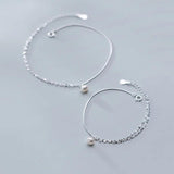 Snake Bone Chain Multilayer Pave CZ Charm Bracelet 925 Sterling Silver