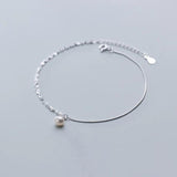 Snake Bone Chain Multilayer Pave CZ Charm Bracelet 925 Sterling Silver