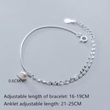 Snake Bone Chain Multilayer Pave CZ Charm Bracelet 925 Sterling Silver