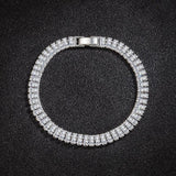 Zircon Gemstone Bracelet 925 Silver Jewelry for Women