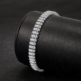 Zircon Gemstone Bracelet 925 Silver Jewelry for Women