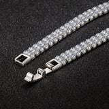 Zircon Gemstone Bracelet 925 Silver Jewelry for Women