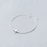 925 Silver Aircraft Bracelet for Women - Anniversary Party Jewelry Gift