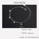 Star Bracelet for Women 925 Sterling Silver Fine Jewelry