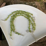 Olivine Bracelet Beads Gemstone Jewelry
