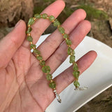 Olivine Bracelet Beads Gemstone Jewelry