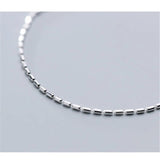 925 Silver Glossy Bead Charm Bracelet for Women