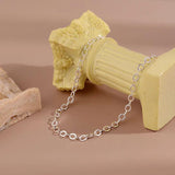 925 Silver Ball Pearl Bracelet Men Women Gift