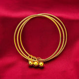 BR179 24KT Bracelet Bangle for Woman, Birthday Wedding Gift