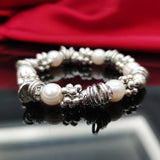Cellacity Ethnic Rock Fine Jewelry Silver 925 Bracelet for Women