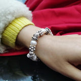 Cellacity Ethnic Rock Fine Jewelry Silver 925 Bracelet for Women