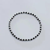 Silver 925 Sterling Rope Bracelet Fine Jewelry Chain Women's Bracelet