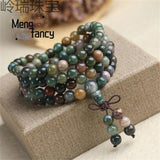 108-Piece Agate Bracelet Charms Fine Jewelry for Women and Men