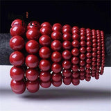 Natural Red Cinnabar Jade Bracelet Jewelry Sets Couple Charms Crystal Bangle