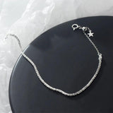 925 Silver Gypsophila Charm Bracelet Women Wedding Jewelry