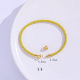 AC18 Fine Woman Girl Party Birthday Wire Bracelet Bangle