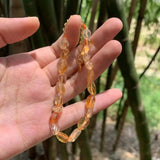 Natural Citrine Bracelet Irregular Stone Jewelry GEM Beads