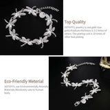 925 Silver Dragonfly Bracelet with Zirconium Drill