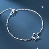 TrustDavis Moon Bracelet For Women Girls Wedding Gift DT18