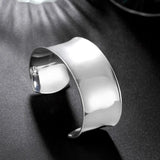 925 Silver Bangle Bracelet for Women Men