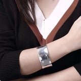 925 Silver Bangle Bracelet for Women Men