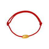 Real 14k Yellow Adjustable Bracelets for Couple