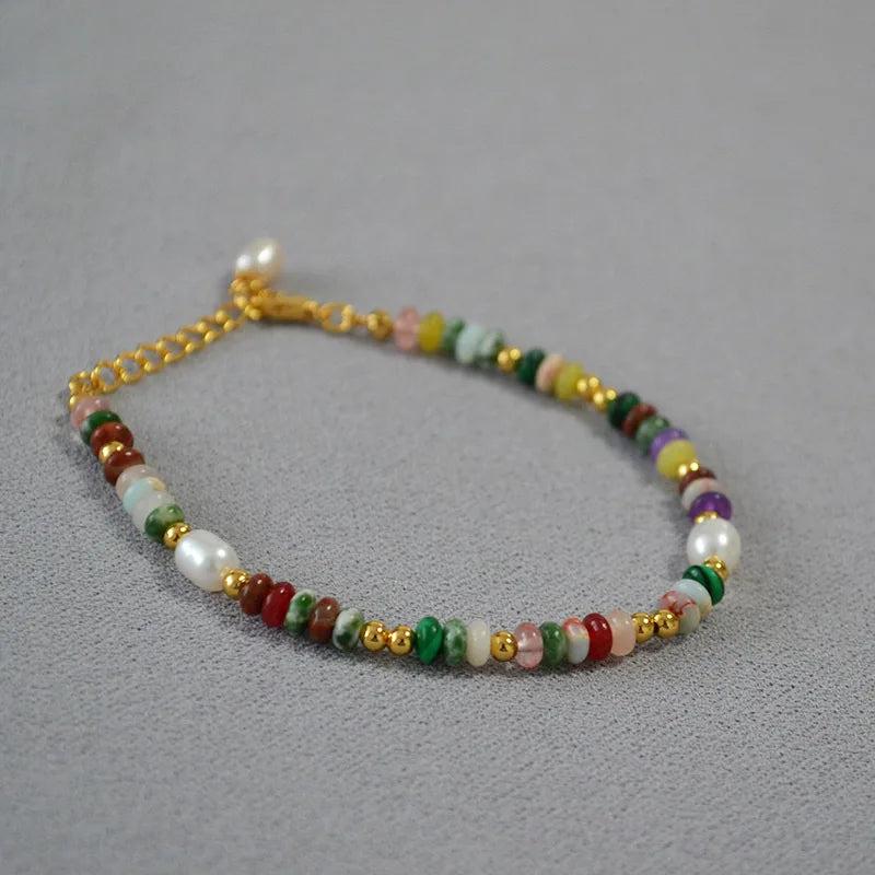 Natural Agate Bracelet Adjustable Women's Casual Jewelry