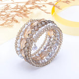 Gray Freshwater Pearl Bracelet 7-8MM for Women
