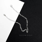925 Sterling Silver Retro Chain Bracelet Women's Jewelry