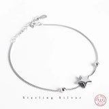925 Sterling Silver Star Bracelet Classic Women Girlfriends Jewelry