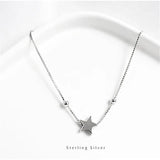 925 Sterling Silver Star Bracelet Classic Women Girlfriends Jewelry