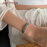 925 Sterling Silver Stars Bangles & Bracelet For Women Thai Silver