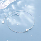 Fine Silver 925 Key Bracelet for Women