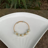 Nephrite Hetian Jade Bracelet Bangle Lucky Charm Jewelry