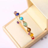 Multicolor Morganite Beaded Bracelets Women Fine Jewelry